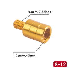 Load image into Gallery viewer, 1PC Fishing Landing Net Pole Quick-Change Adapter Aluminum Alloy Quick Release Anti-Loose Nut Outdoor Fishing Supplies
