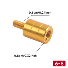 Load image into Gallery viewer, 1PC Fishing Landing Net Pole Quick-Change Adapter Aluminum Alloy Quick Release Anti-Loose Nut Outdoor Fishing Supplies
