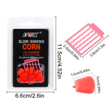 Load image into Gallery viewer, 8/12PCS European Style Carp Fishing Bait With Baffle Slow-Floating Dumbbell Shape Bait Artificial Corn Reverse Bottom Fishing Lures
