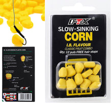 Load image into Gallery viewer, 8/12PCS European Style Carp Fishing Bait With Baffle Slow-Floating Dumbbell Shape Bait Artificial Corn Reverse Bottom Fishing Lures
