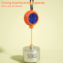 Load image into Gallery viewer, Portable Travel Clothesline Retractable No-Drill Hanging Rope with Hooks for Outdoor Camping Hotel Dormitory
