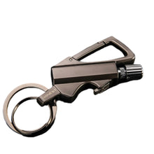 Load image into Gallery viewer, Multi-Functional Bottle Opener Kerosene Lighter Match With Hanging Buckle Outdoor Waterproof Emergency EDC Tool
