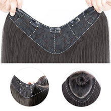 Load image into Gallery viewer, Wig Women's Long Hair One-piece U-shaped Extension Natural Invisible and Seamless Imitation Long Straight Hair Patch Wig
