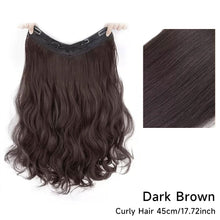 Load image into Gallery viewer, Wig Women's Long Hair One-piece U-shaped Extension Natural Invisible and Seamless Imitation Long Straight Hair Patch Wig
