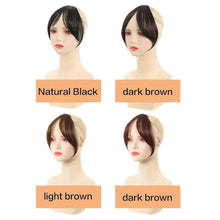 Load image into Gallery viewer, Eight Character Bangs Hair Clip Women's Top Hair Replacement Fluffy Seamless Bangs Hair Clip Women Girl Wig False Hair Piece
