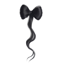 Load image into Gallery viewer, Bowknot Claw Clamp Shape Hair Bun Synthetic Clip in Hair Extensions Hair Accessories Suitable for Women's Daily Use
