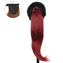 Load image into Gallery viewer, Half Up Half Down Ponytail Extension Set Long Flipped Out Clip on Hair Extensions Versatile Style Women Ponytail Wig Hairpieces
