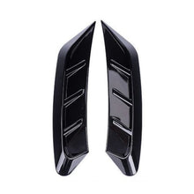 Load image into Gallery viewer, 2Pcs Carbon Fiber Car Headlight Eyebrow Decals Car Fender &amp; Tail Light Vinyl Wrap Automotive Body Side Wind Blade Stickers Adhesive Trim
