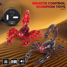 Load image into Gallery viewer, Infrared Lifelike Remote Control Scorpion Toys Realistic Scorpid Insects Joke Scary Trick Toys
