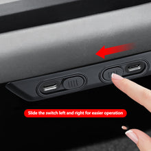 Load image into Gallery viewer, Car Rear USB Port Cover Charging Port Protector Anti-Dust Socket Seal Interior Accessory for Tesla Model 3 Highland
