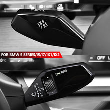 Load image into Gallery viewer, Car Steering Wheel Control Lever Covers Wiper &amp; Turn Signal Stalk Decor Interior Accessory Genuine for BMW 5 Series/i5/i7/ix1/ix2 24-25
