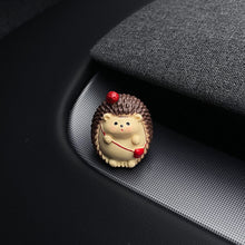 Load image into Gallery viewer, Cute Healing Hedgehog Car Dashboard Decor Window Ledge Perching Ornament Interior Decoration Accessory
