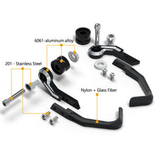 Load image into Gallery viewer, Pair Motorcycle Brake Lever Guard Hand Protector Clutch &amp; Brake Lever Protection Kit Crash Protection Accessory for BMW S1000R/RR/M1000RR 2010-2025

