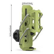 Load image into Gallery viewer, Motorcycle Water Bottle Holder Auto-Locking Bike Cup Mount Self-Adapting Bumper Bracket for Mountain Bike &amp; Motorcycle

