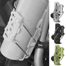 Load image into Gallery viewer, Motorcycle Water Bottle Holder Auto-Locking Bike Cup Mount Self-Adapting Bumper Bracket for Mountain Bike &amp; Motorcycle
