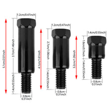Load image into Gallery viewer, M8 Extension Mirror Screws for Niu &amp; Ninebot E-Scooters Height Adjustment Conversion Electric Tricycle Rearview Mirror Adapter Mounting
