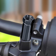 Load image into Gallery viewer, M8 Extension Mirror Screws for Niu &amp; Ninebot E-Scooters Height Adjustment Conversion Electric Tricycle Rearview Mirror Adapter Mounting
