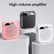 Load image into Gallery viewer, Teacher Classroom Speaker Microphone Amplifier Small Portable Tour Guide Microphone Lightweight with Loud Clear Audio
