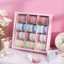 Load image into Gallery viewer, Card Lover 5 Rolls Basic Series Journal Colourful Washi Tape Scrapbooking Morandi Color Masking Tape Journaling Material
