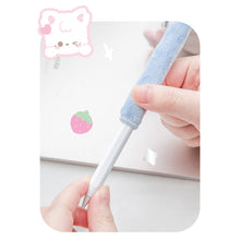 Load image into Gallery viewer, Velvety Pen Case Cartoon Endearing Doll Pen Cap Skid-Proof Tablet Capacitive Pen Accessories Lightweight Easy to Carry with Cute Design
