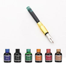 Load image into Gallery viewer, Multicolor Universal Ink Cartridges Replaceable Fountain Pen Ink Plastic Bottled 30ml Colored Fountain Pen Ink Supplies
