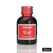 Load image into Gallery viewer, Multicolor Universal Ink Cartridges Replaceable Fountain Pen Ink Plastic Bottled 30ml Colored Fountain Pen Ink Supplies
