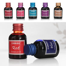 Load image into Gallery viewer, Multicolor Universal Ink Cartridges Replaceable Fountain Pen Ink Plastic Bottled 30ml Colored Fountain Pen Ink Supplies

