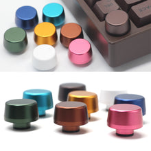 Load image into Gallery viewer, 10Colors Round Metal Knob for C65 IK75 Mechanical Keyboard Accessories Volume Brightness Adjust Parts Key Cap for Gaming Keyboard
