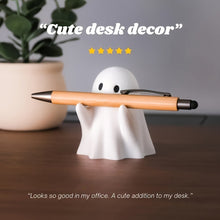 Load image into Gallery viewer, Cute Ghost Pen Holder Resin Desktop Organizer for Office &amp; Home Halloween Decor Creative Gift Funny Stationery Stand Study
