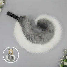 Load image into Gallery viewer, Furry Anime Dog Ear Headband Tail Cartoon Comic-Con Cosplay Accessories Plush Simulation Animal Ears Tail
