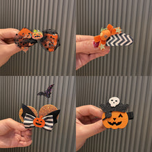 Load image into Gallery viewer, Fashionable Halloween Elements Pumpkin Hairband Single Piece Multi-Color Cute Girls Halloween Gift
