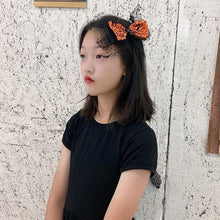 Load image into Gallery viewer, Fashionable Halloween Elements Pumpkin Hairband Single Piece Multi-Color Cute Girls Halloween Gift
