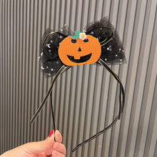 Load image into Gallery viewer, Fashionable Halloween Elements Pumpkin Hairband Single Piece Multi-Color Cute Girls Halloween Gift
