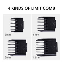 Load image into Gallery viewer, Pet Hair Clipper Set Cat/Dog Grooming Pet Trimmer for Animals with Comb Attachments for Thick Fur Claw Pedicure Artifact Rechargeable Shaver
