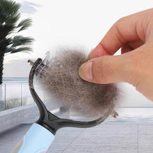 Load image into Gallery viewer, Pet Detangling Comb Dog Dematting Cat Grooming Brush Deshedding Tool Stainless Steel Anti-Slip Handle For Mats and Tangles Pet Cleaning Supplies

