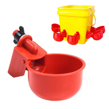 Load image into Gallery viewer, Automatic Poultry Drinker Pigeon/Chicken Waterer Water Bowl Hanging Poultry Feeder Portable Poultry Raising Supplies
