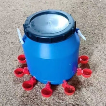 Load image into Gallery viewer, Automatic Poultry Drinker Pigeon/Chicken Waterer Water Bowl Hanging Poultry Feeder Portable Poultry Raising Supplies
