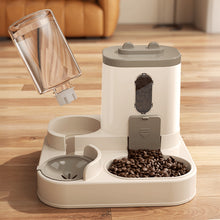 Load image into Gallery viewer, 2-in-1 Automatic Cat Feeder and Water Fountain Smart Gravity Feeder Bowl Easy to Clean Home Away Feeder for Pets Multi-Pet Feeding Solution
