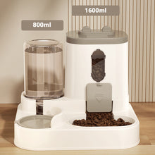 Load image into Gallery viewer, 2-in-1 Automatic Cat Feeder and Water Fountain Smart Gravity Feeder Bowl Easy to Clean Home Away Feeder for Pets Multi-Pet Feeding Solution
