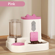 Load image into Gallery viewer, 2-in-1 Automatic Cat Feeder and Water Fountain Smart Gravity Feeder Bowl Easy to Clean Home Away Feeder for Pets Multi-Pet Feeding Solution

