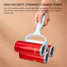 Load image into Gallery viewer, Pet Hair Remover Roller Reusable Sticky Lint Roller Clothes Lint Furniture Hair Cat/Dog Hair Remover Lint Roller Refill Sheets For Home/Travel/Office
