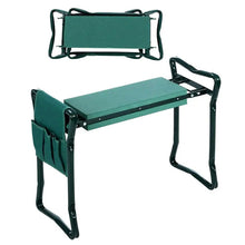 Load image into Gallery viewer, Garden Kneeling Stool With Tool Storage Bag Foldable Non-Slip Sponge Cushion Garden Stool Outdoor Gardening Supplies
