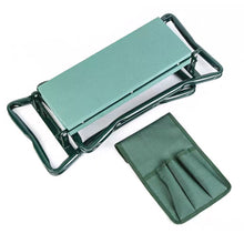 Load image into Gallery viewer, Garden Kneeling Stool With Tool Storage Bag Foldable Non-Slip Sponge Cushion Garden Stool Outdoor Gardening Supplies
