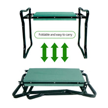 Load image into Gallery viewer, Garden Kneeling Stool With Tool Storage Bag Foldable Non-Slip Sponge Cushion Garden Stool Outdoor Gardening Supplies
