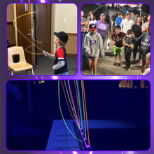 Load image into Gallery viewer, Electric Rope Launcher Handheld Luminous Rope Shooter Cat Teaser Stress Relief Enhancing Parent-Child Interaction Toy
