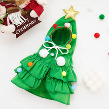 Load image into Gallery viewer, Christmas Dog Cape Adorable Pet Christmas Attire Role-Play Party Wear Pet Cloak Dog Dress Holiday Pet Costume Christmas Supplies
