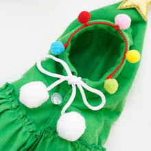 Load image into Gallery viewer, Christmas Dog Cape Adorable Pet Christmas Attire Role-Play Party Wear Pet Cloak Dog Dress Holiday Pet Costume Christmas Supplies
