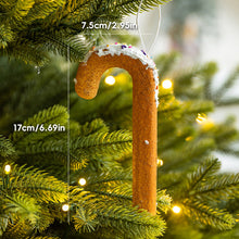 Load image into Gallery viewer, Christmas Cute Gingerbread Man Christmas Garland Accessory Ornament Festive Hanging Decor New Year Decorations

