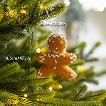 Load image into Gallery viewer, Christmas Cute Gingerbread Man Christmas Garland Accessory Ornament Festive Hanging Decor New Year Decorations
