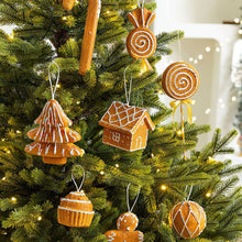 Load image into Gallery viewer, Christmas Cute Gingerbread Man Christmas Garland Accessory Ornament Festive Hanging Decor New Year Decorations
